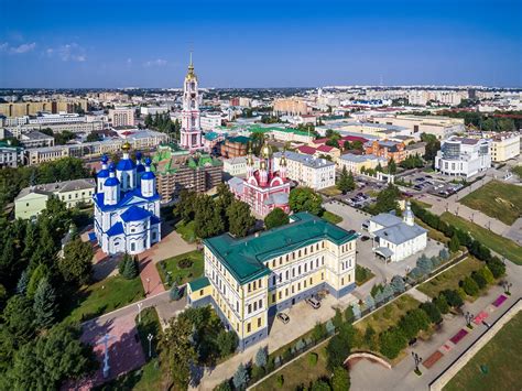 Тамбов с высоты. Лето 2018.