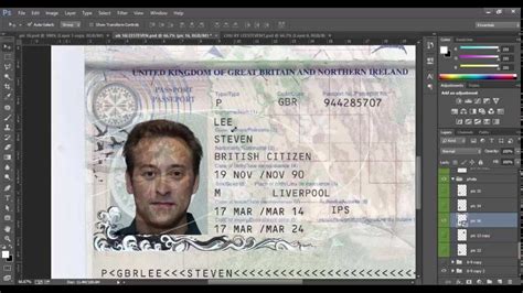 49 Free Uk Id Card Template In Photoshop With Uk Id Card Template