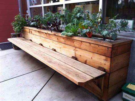 Buildergibbs Recent Projects Classroom Bench And Planter Box Diy Outdoor Planter Boxes