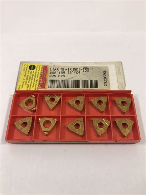 Sandvik Coromant Carbide Inserts L166 0L 16UN01 160 225 Qty 10 EBay