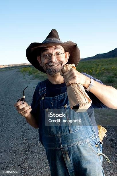 Hillbilly With Bottle Of Moonshine Stock Photo Download Image Now