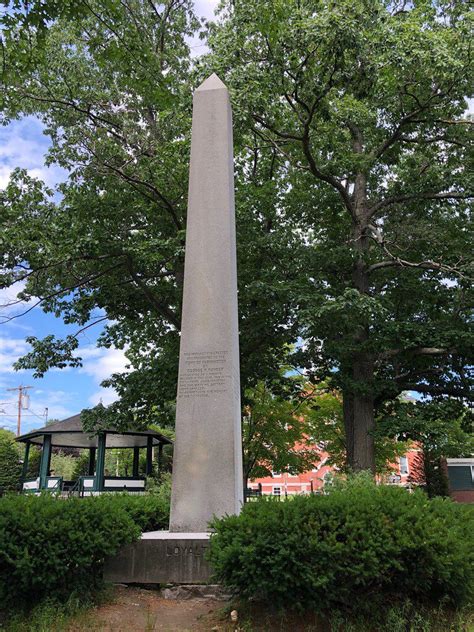 Civil War Monument In Farmington Maine Paul Chandler July 2019 War