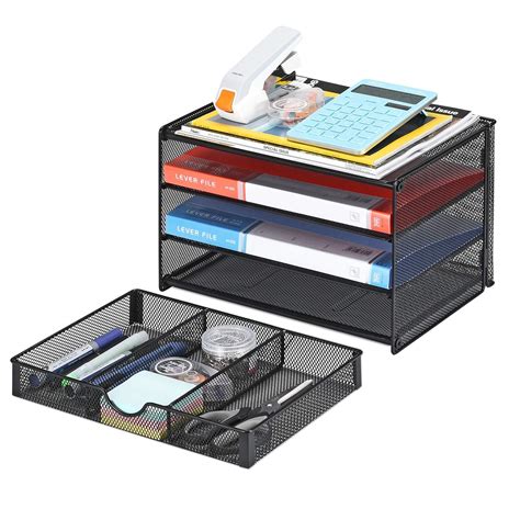 Samstar Paper Letter Tray Tier Desk Document File Organiser Paper