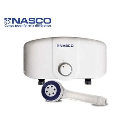 Nasco Chauffe Eau Instantané Electrique 5500W Blanc iVoir Market