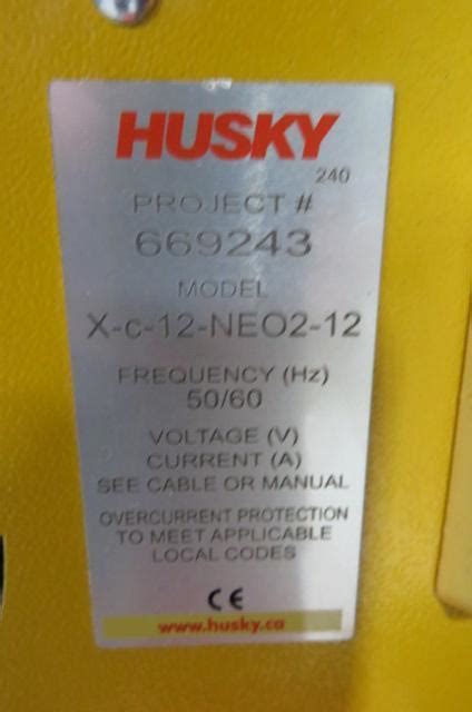 Husky Used X C NEO Hot Runner Controller Zone V Yr Zag Equipment Sales