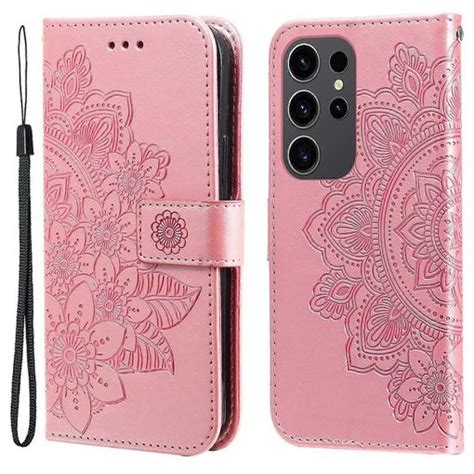 Funda Tipo Billetera De Piel Sint Tica Con Tapa Magn Tica Para Samsung