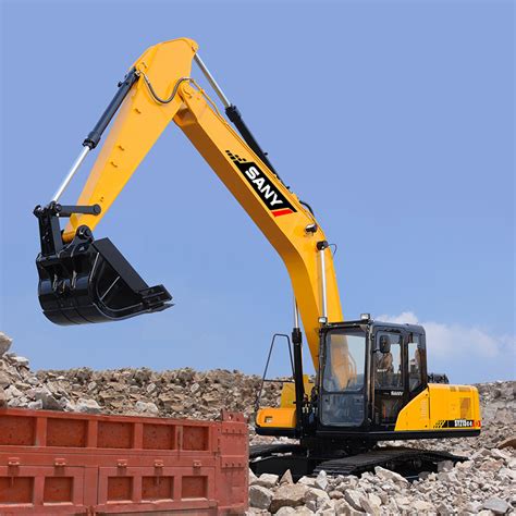 Sany Medium Excavator Construction Site Diggers Hydraulic Crawler