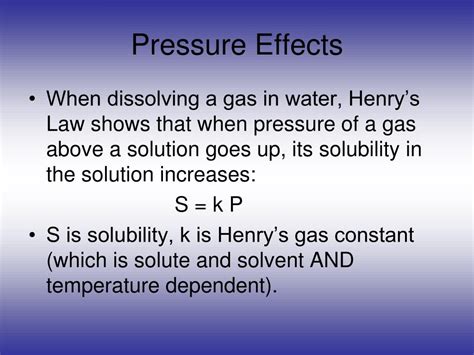 PPT - Part I: Solubility, Factors Affecting Solubility PowerPoint ...