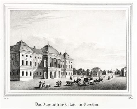 Dresden Neustadt Japanisches Palais Leipziger Tor Saxonia Das