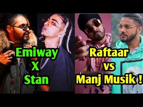 Raftaar Vs Manj Musik Manj Musik Shared Diss Track For Raftaar