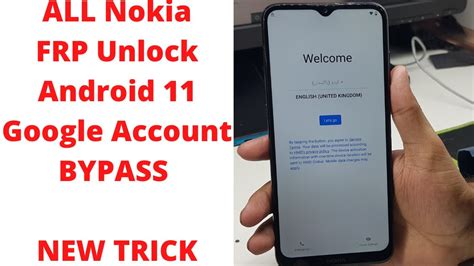 All Nokia Android 11 FRP Bypass Nokia Android 11 Google Account