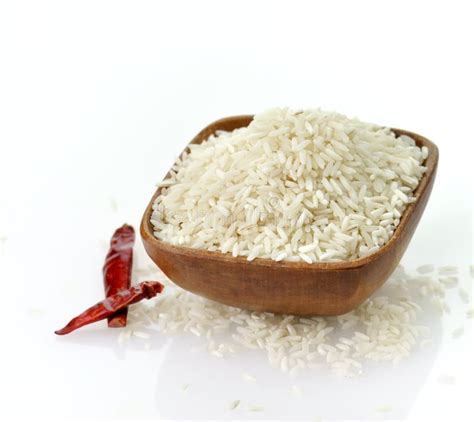 Raw White Rice Stock Photo Image Of Fiber Food Harvest 21427178
