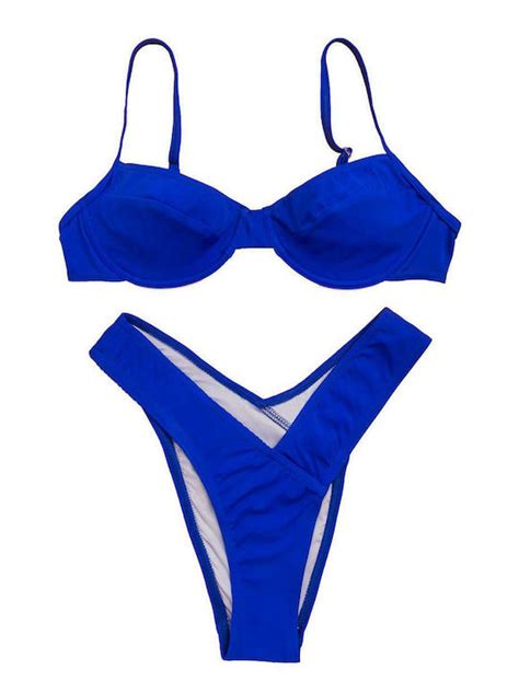 Olympic Stores 017377 Set Bikini Μπλε Skroutz gr