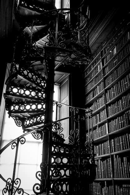 Premium Photo Researching At Trinity College Library Dublin Old