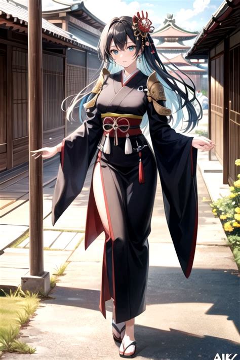 Samurai Asian Village Full Body AI Porn