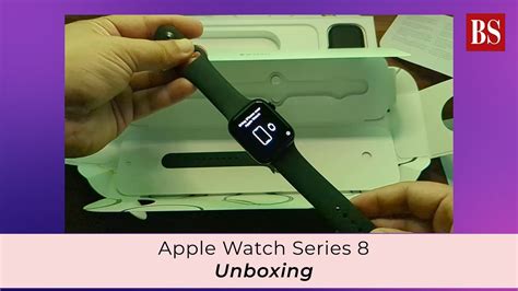 Apple Watch Series 8 Midnight Aluminium Unboxing India Bound Unit Of