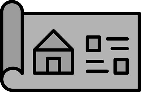 House Blueprint Vector Icon 20475137 Vector Art At Vecteezy