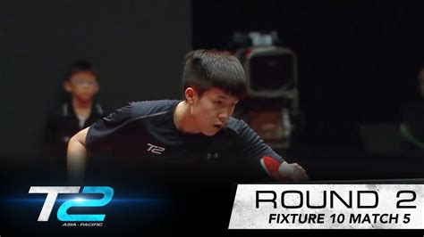 Timo Boll Vs Wang Chuqin T2 Apac 2017 Fixture 10 Match 5 Youtube