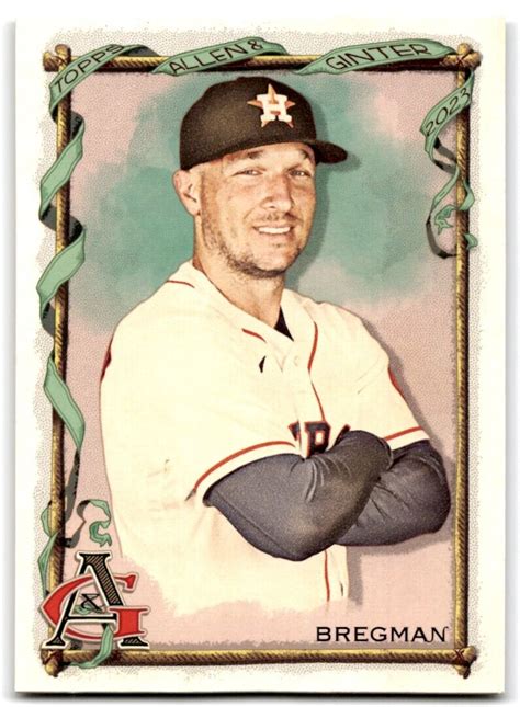 Topps Allen Ginter Alex Bregman Houston Astros Ebay