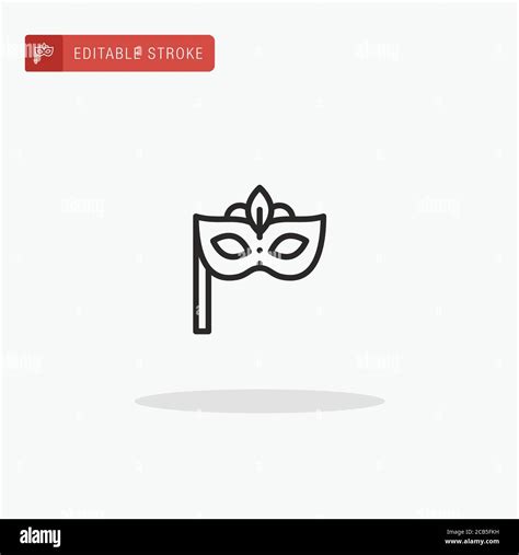 Eye Mask Icon Vector Eye Mask Icon For Presentation Stock Vector Image
