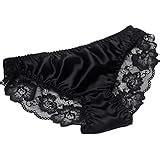 LSHARON SILK Women S Sexy Mulberry Silk Briefs Lingerie Gymnastics Thong Ballet Underwear