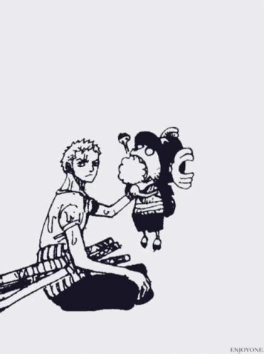 Zoro Chopper Zoro Chopper One Piece Discover Share GIFs