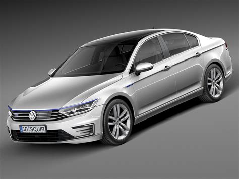 Volkswagen Passat Variant Gte 2016 3d Model 129 3ds C4d Fbx Lwo Max Obj Free3d