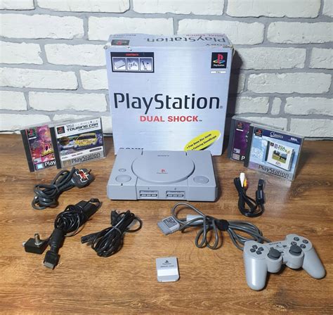 PSX PS1 PSONE KONSOLA SCPH 7502 B PUDEŁKO BOX 11801520233 oficjalne