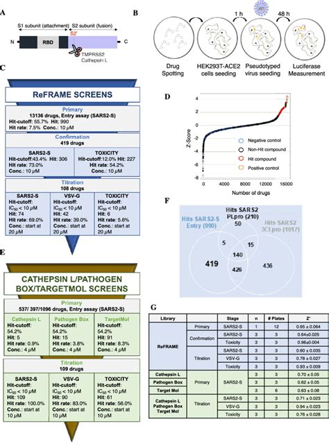 High Throughput Of Reframe Pathogen Box Targetmol And Cathepsin L