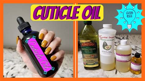 Diy How To Make Cuticle Oil Lashenny21nails Youtube