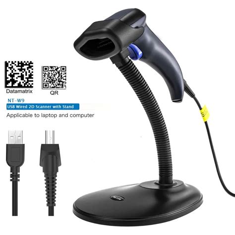 Netum W9 Wired 2d Qr Barcode Scanner Handheld Automatic Bar Code Readerimager Qr Pdf417 Data