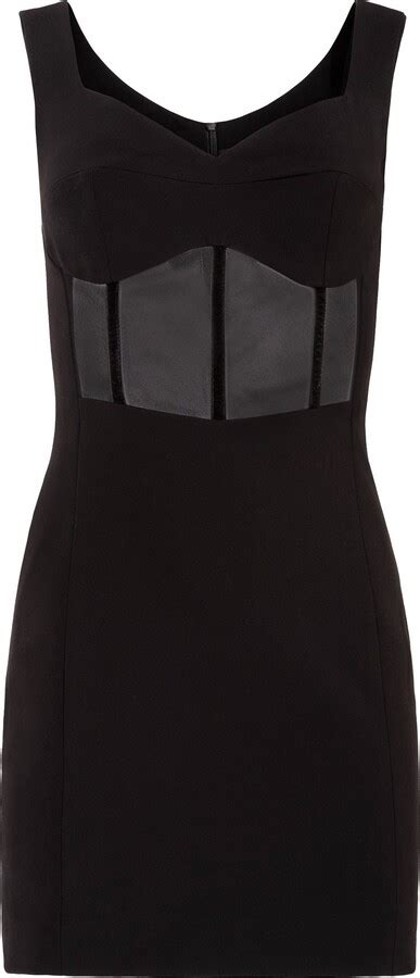 Tia Dorraine Power Bullet Fitted Mini Dress Shopstyle