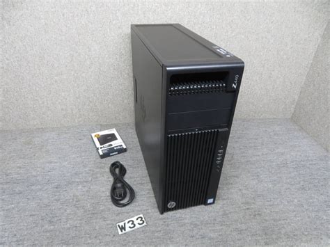 【やや傷や汚れあり】究極pc Hp Workstation Z440 ★秒速起動xeon E5 1650 V4 12cpu 32gb