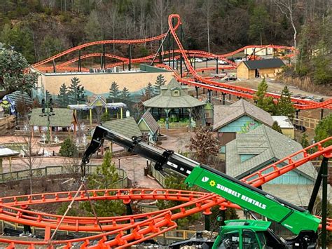 Dollywood Shares Big Bear Mountain Construction Progress - Coaster101