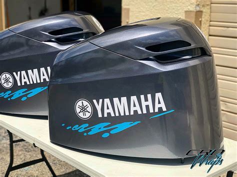 Yamaha Boat Engine Cowlings CRD Wraps