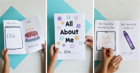 All About Me Booklet Printables