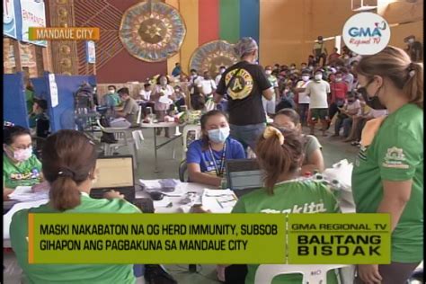 Balitang Bisdak Maski Aduna Nay Herd Immunity Mandaue Ug Lapu Lapu