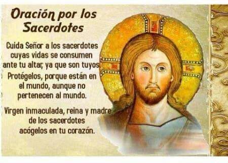 Oración por los sacerdotes Recemos el Santo Rosario Oraciones