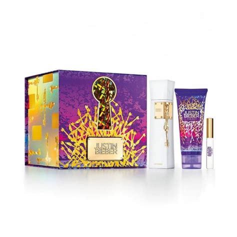 Justin Bieber The Key 50ml Perfume T Set With 100ml Body Lotion