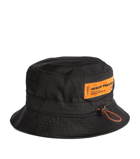 Heron Preston Hpny Logo Bucket Hat Harrods Us