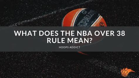 What Does The Nba Over Rule Mean Hoops Addict