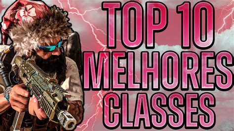 Novo Meta Top Melhores Classes Warzone Melhores Armas