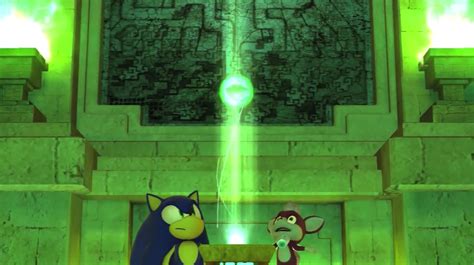 Image - Gaia Temple Restoring Emerald.png | Sonic News Network | FANDOM powered by Wikia