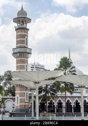 Sultan Abdul Samad Jamek Mosque And Onion Domes And Dbkl Tower City