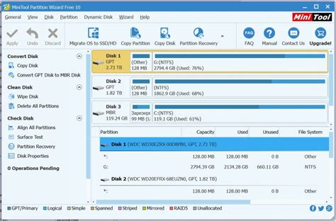 Minitool Partition Wizard