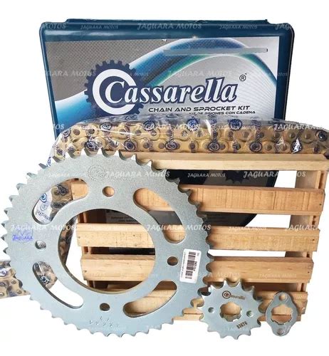 Kit Arrastre Cbf Cadena Doradada Cassarella Env O Gratis