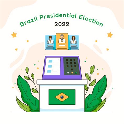 Premium Vector Flat Brazil Elections Illustration