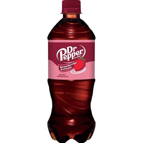 Dr Pepper Strawberries And Cream Soft Drinks Beverages Pepsico Partners