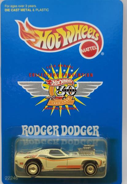 1998 Hot Wheels Rodger Dodger RLC Exclusive Release 12th Collectors