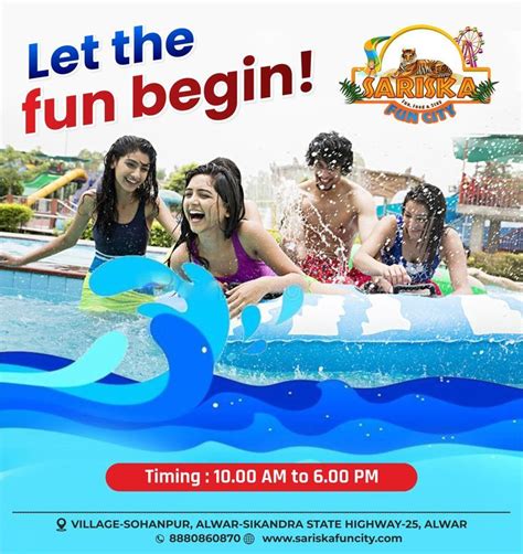 Get Energizes This Summer Sariska Fun City Waterpark Is All Set To